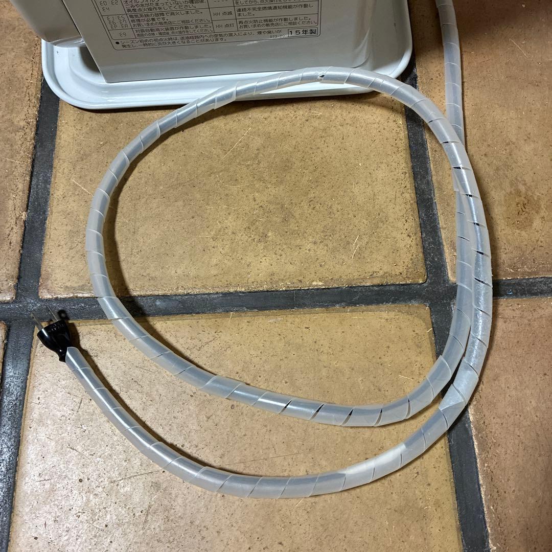 大部屋用　コロナ石油ファンヒーター　7.2ℓタンク　アイボリー系