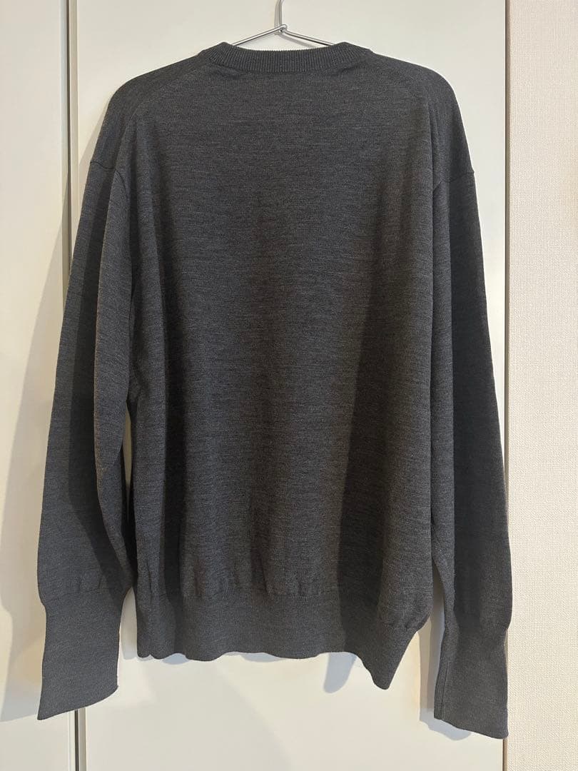 A.PRESSE アプレッセ22FW L/S Knit T-Shirt GRAY
