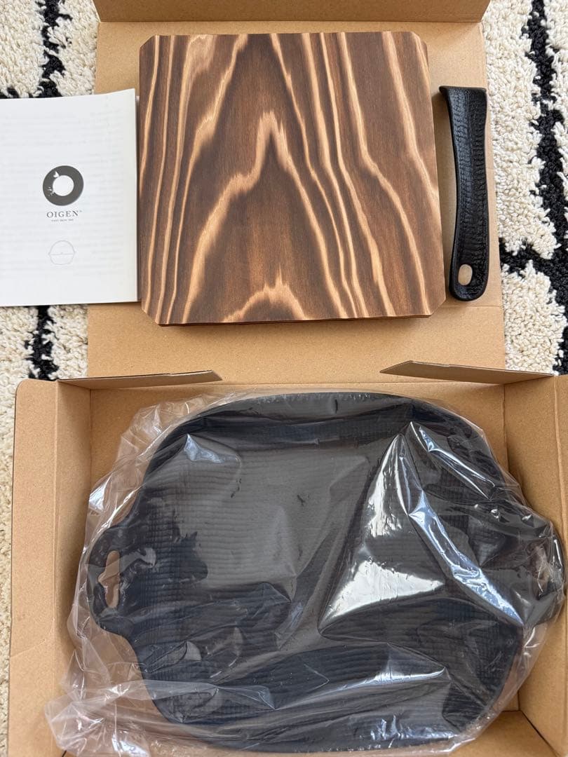 oigen 南部鉄器　焼き焼きグリル　どっしり深型　新品未使用