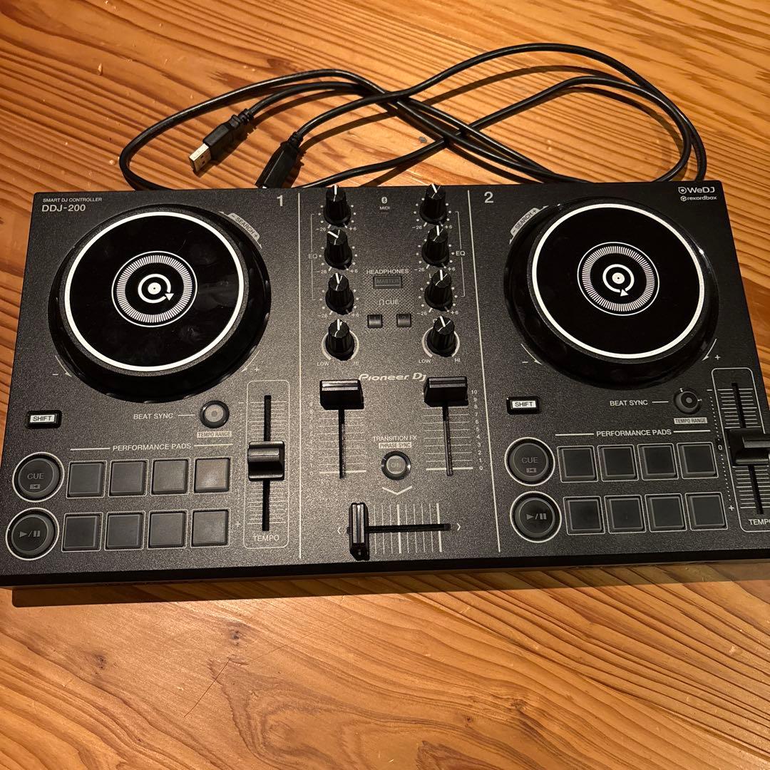 pioneer dj ddj-200 djコントローラー