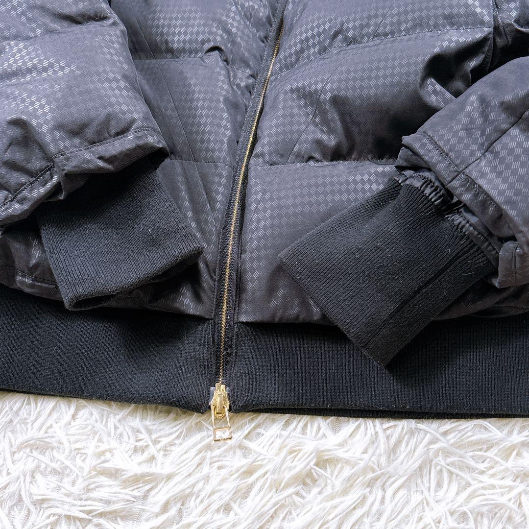 【サイズL⭐️3WAY】キャロウェイ　ダウンジャケット　ゴルフ　金刺繍　アーガイル