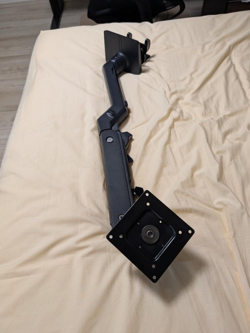 エルゴトロン HX モニターアーム マットブラック 49インチまで