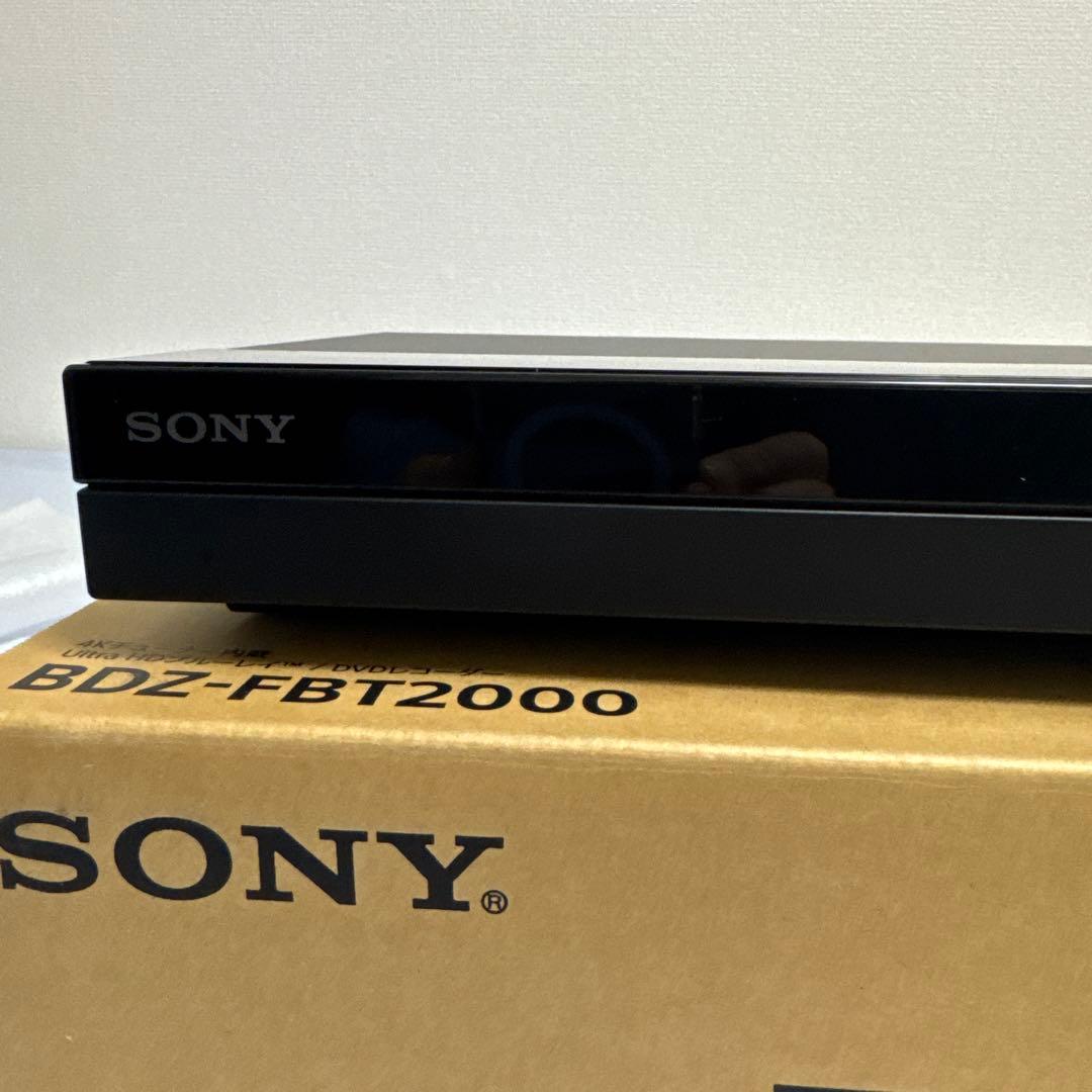 SONY 4KBS内蔵　UHD BD BDZ-FBT2000 2TB 完動作品