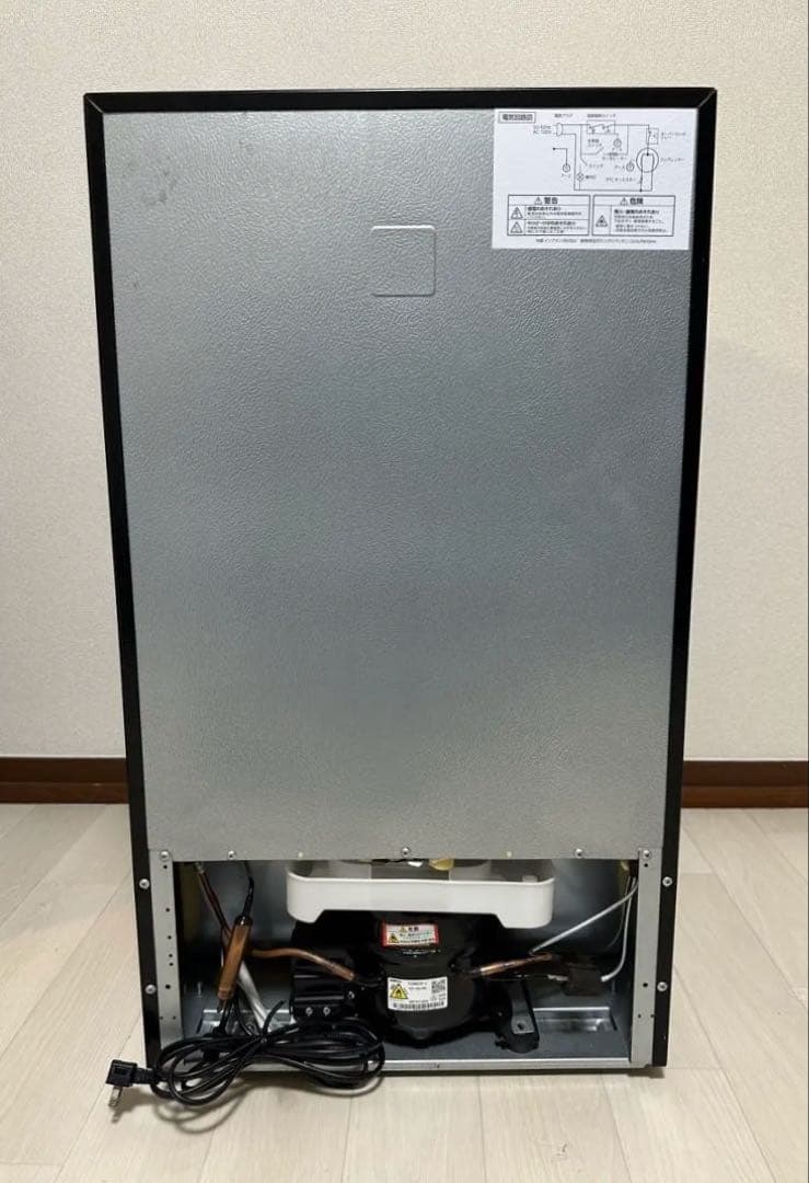 アイリスプラザ 冷蔵庫 87L 幅47.5cm 冷蔵室 冷凍室　PRC-B0