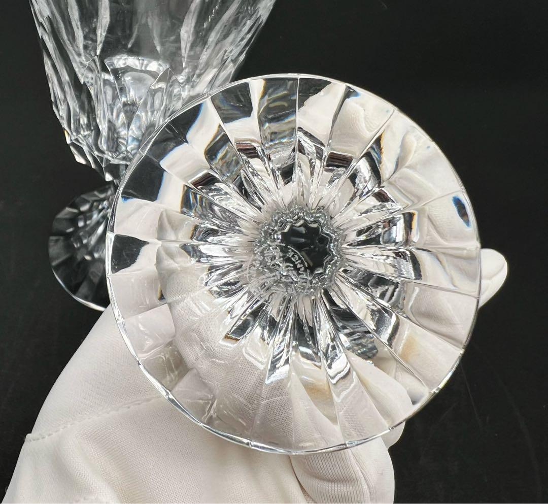 希少品 バカラ Baccarat ワイングラス ペア クリスタルガラス 箱付