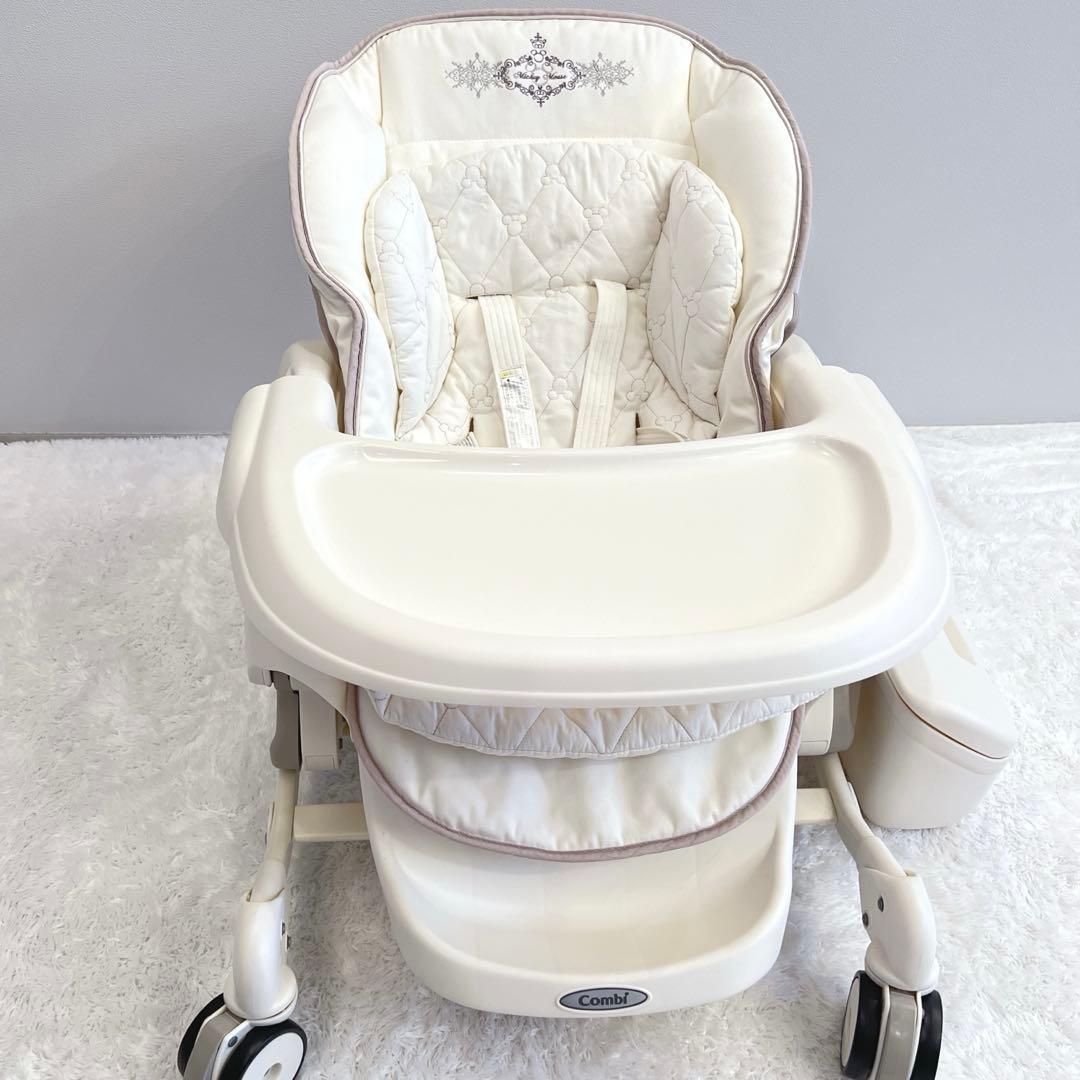 希少✨コンビネムリラ ATオートスイング ハイローチェア 電動チェア ミッキー