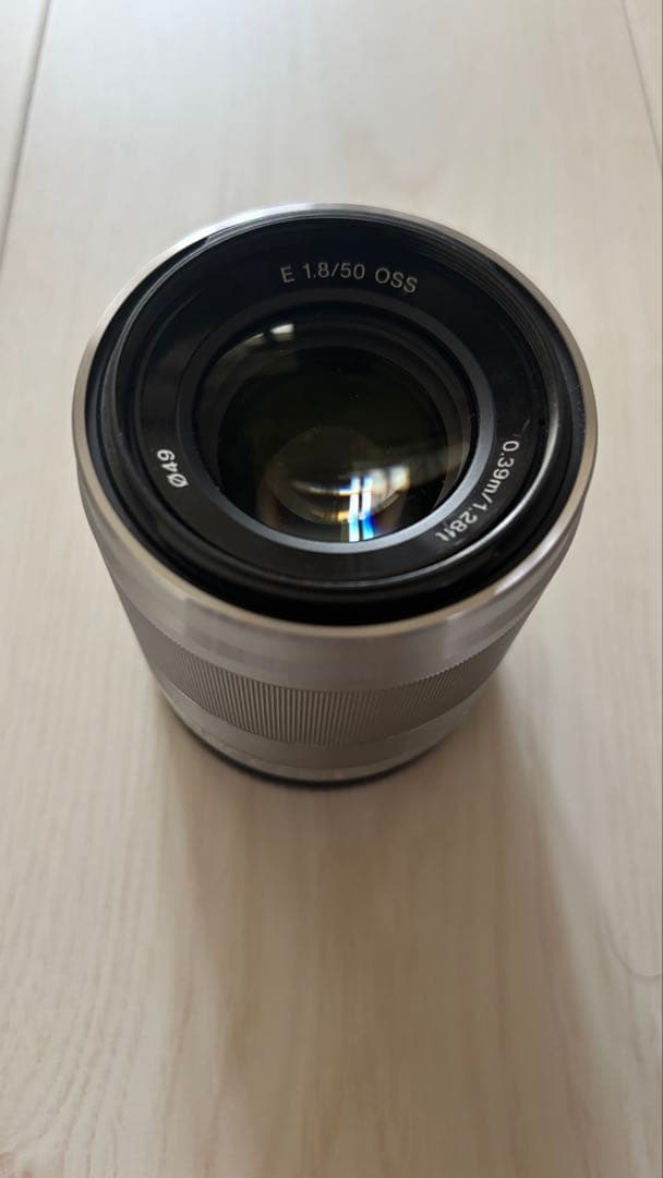 SONY 単焦点 E 50mm F1.8 OSS シルバー