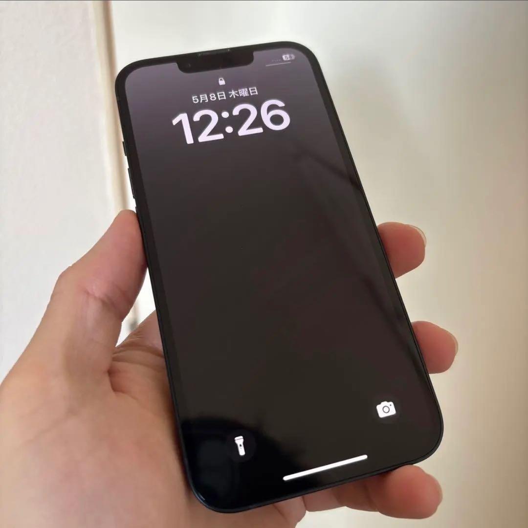 X*g様 美品❗️ iPhone13 256 SIMフリー ミッドナイト　おまけ