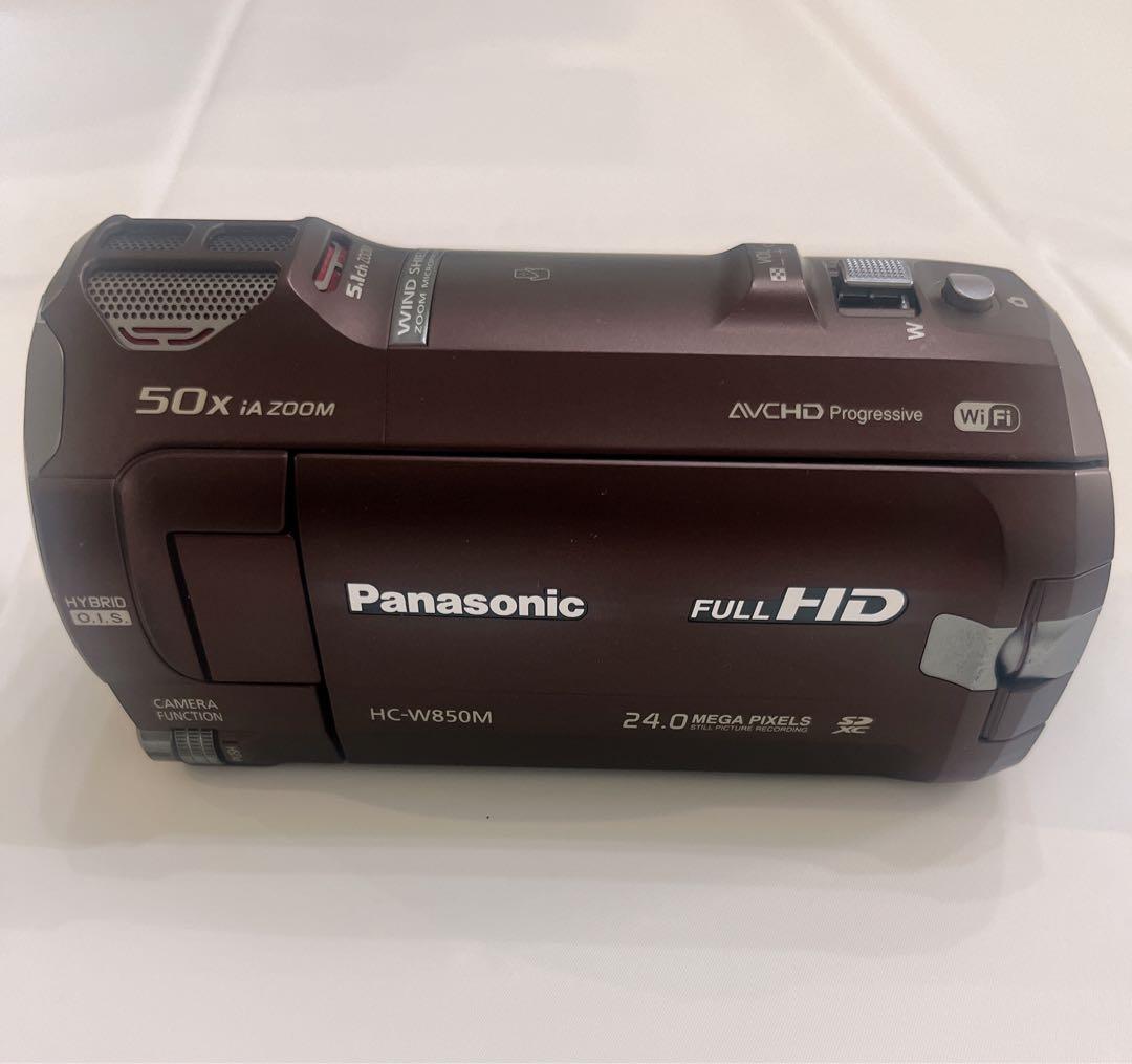 Panasonic デジタルハイビジョンカメラ HC-W850M