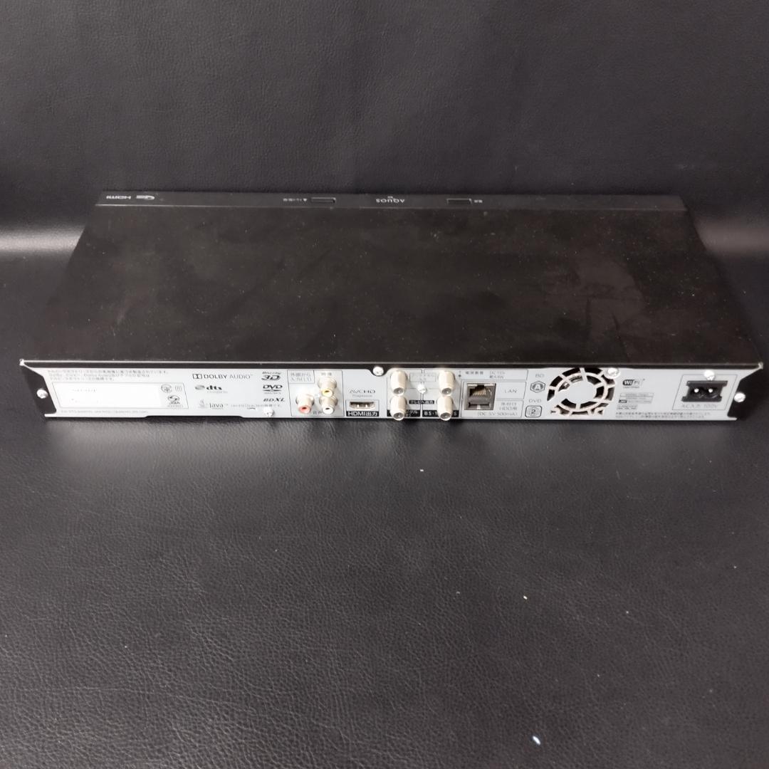 SHARP AQUOS ブルーレイレコーダー　BD-NW1200　初期化済み
