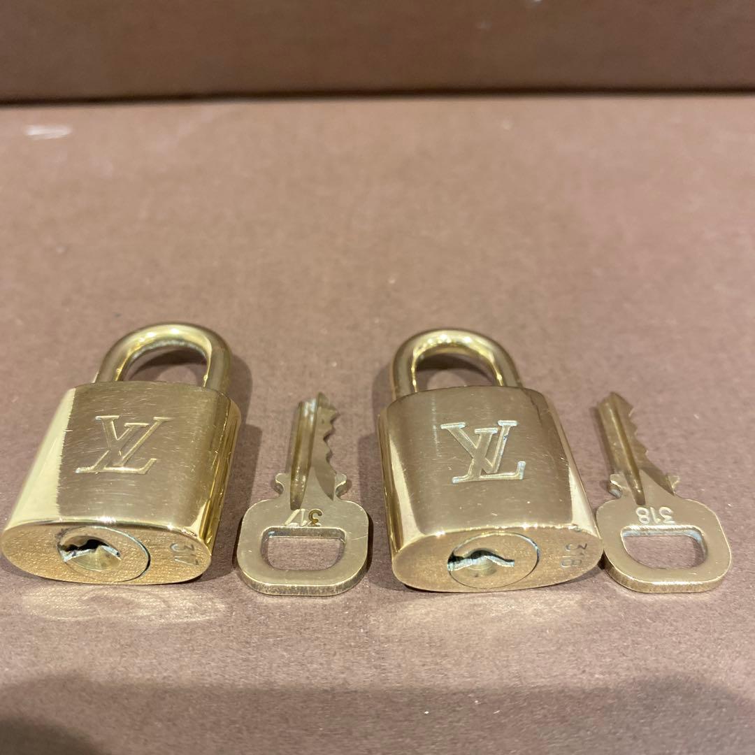 L00160 ルイヴィトン　パドロック　10セット　カデナ　南京錠　鍵