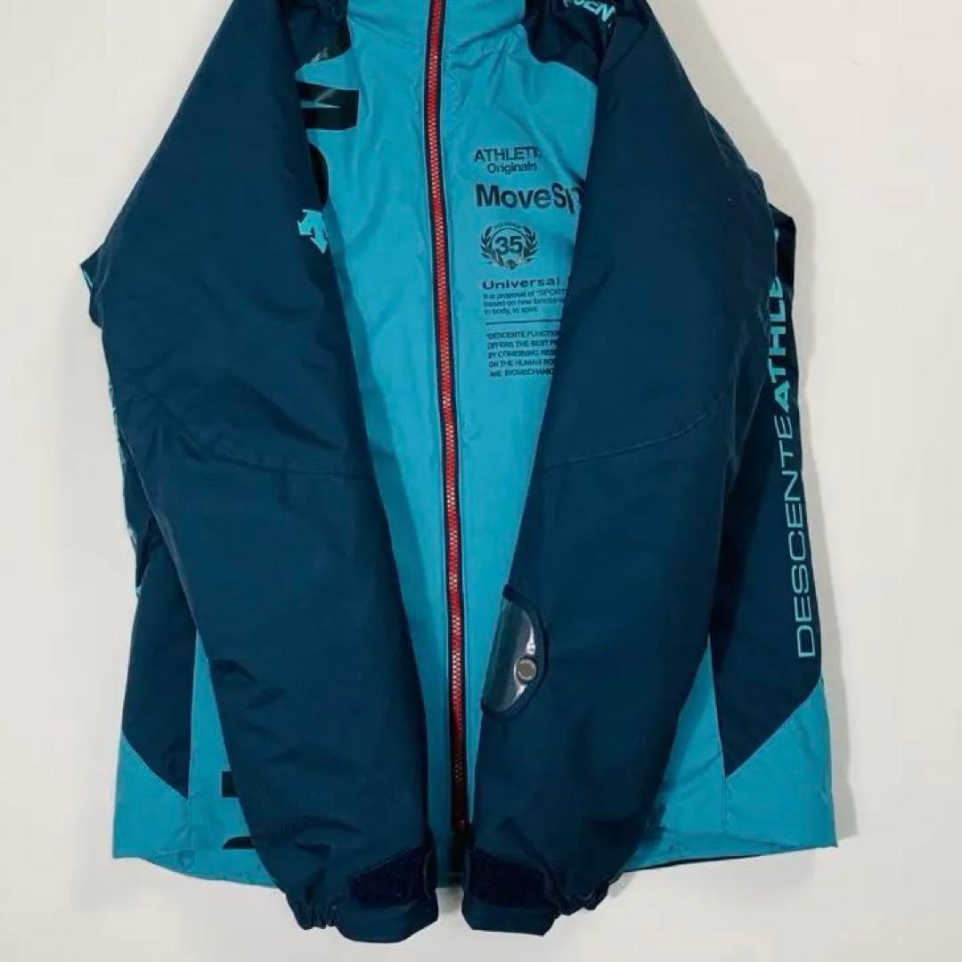 デサント スキーウェア 上下セット Move Sport HEAT NAVI M