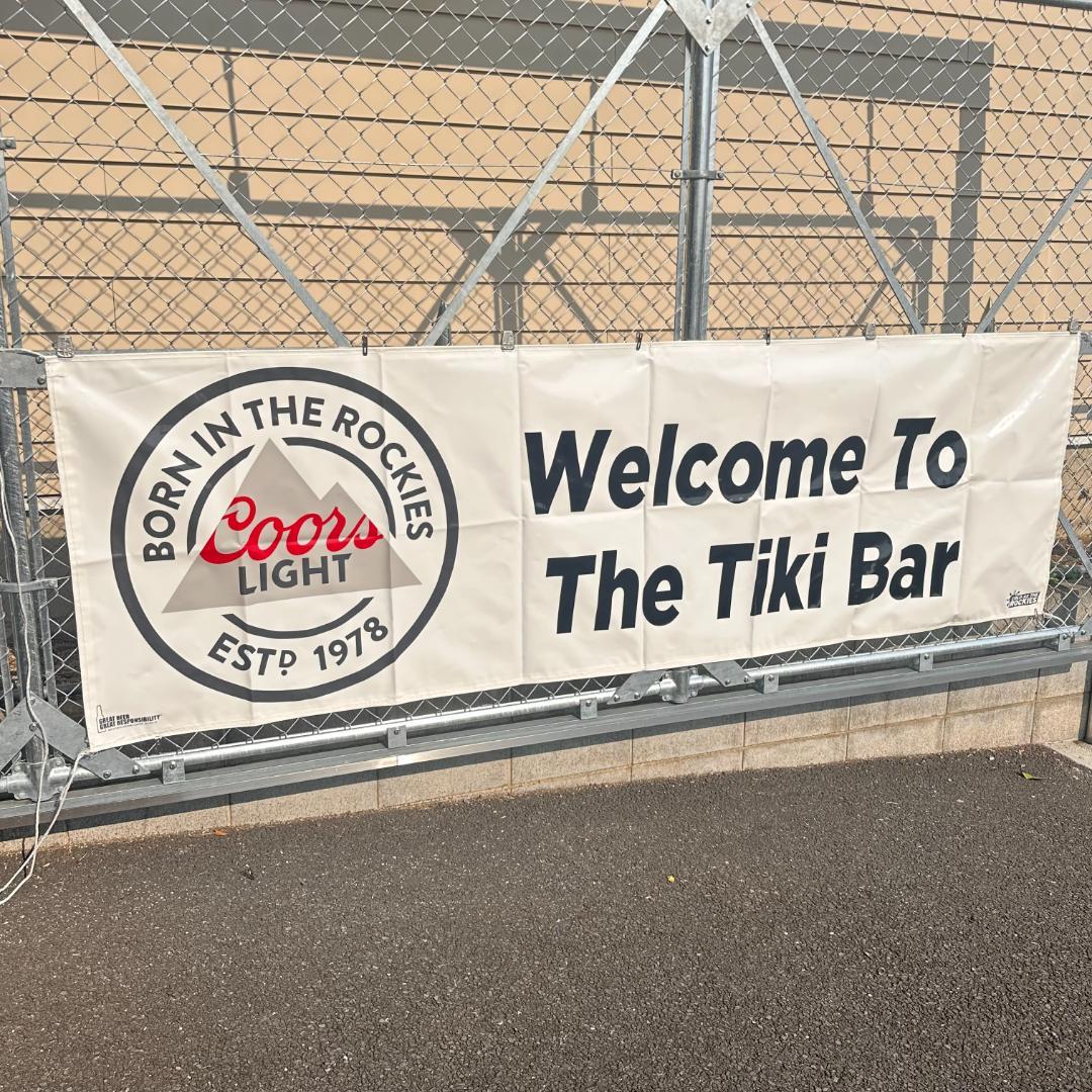 Coors LIGHT バナー ／アメリカンビール販促アイテム