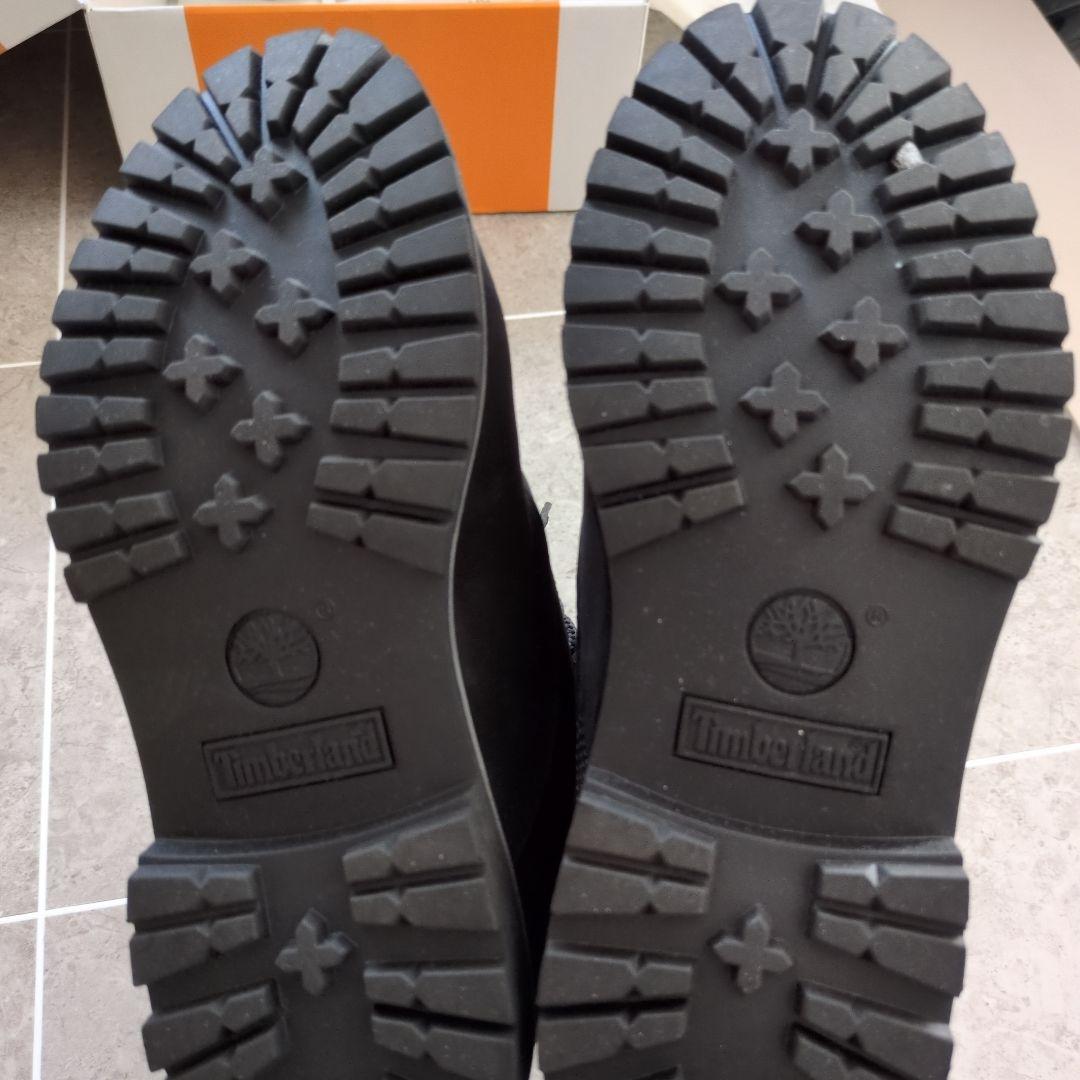 新品同様ティンバーランドレザーショートブーツ２４cm