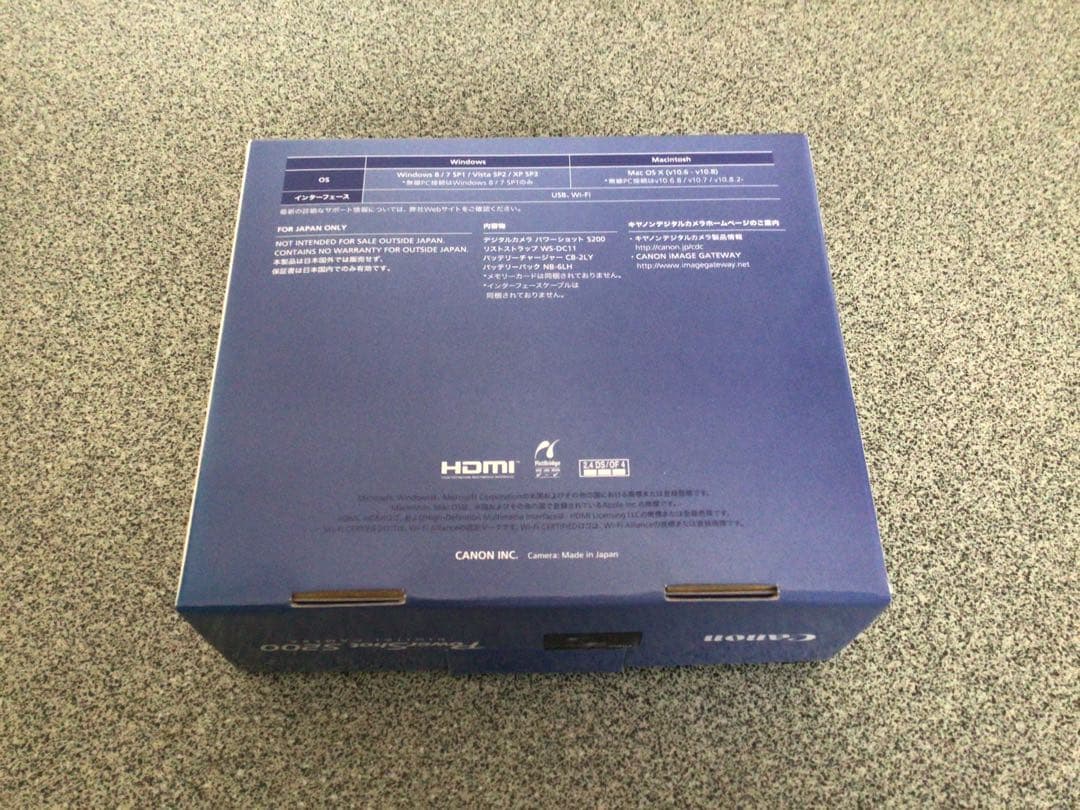 Canon キャノン PowerShotS200 セブンイレブン限定モデル