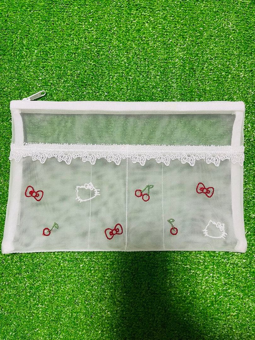 【限定】近沢レース ハローキティ ポーチ 45周年 限定 ハンカチ 4点セット