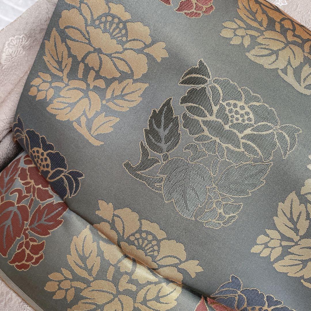 色無地　フルセット　松竹梅　吉祥二百撰　壽光織　シンプル　カジュアル　小紋　I9