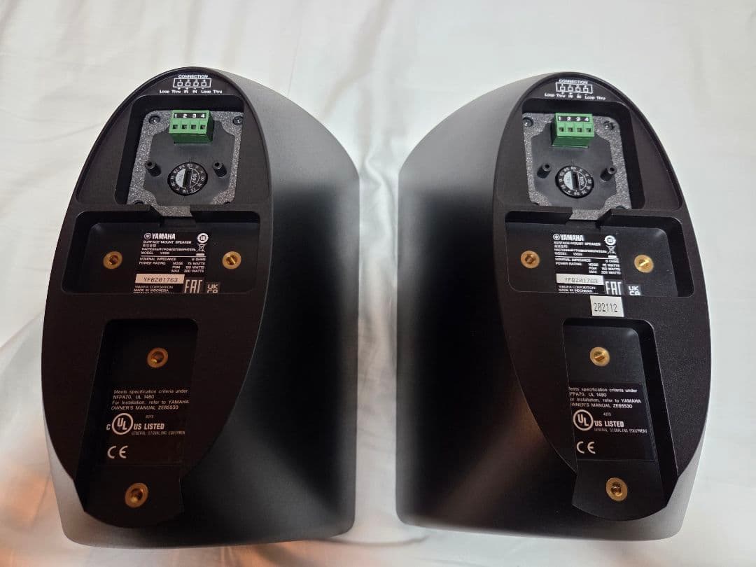 Yamaha VXS5 スピーカー&ケーブル+バナナプラグセット