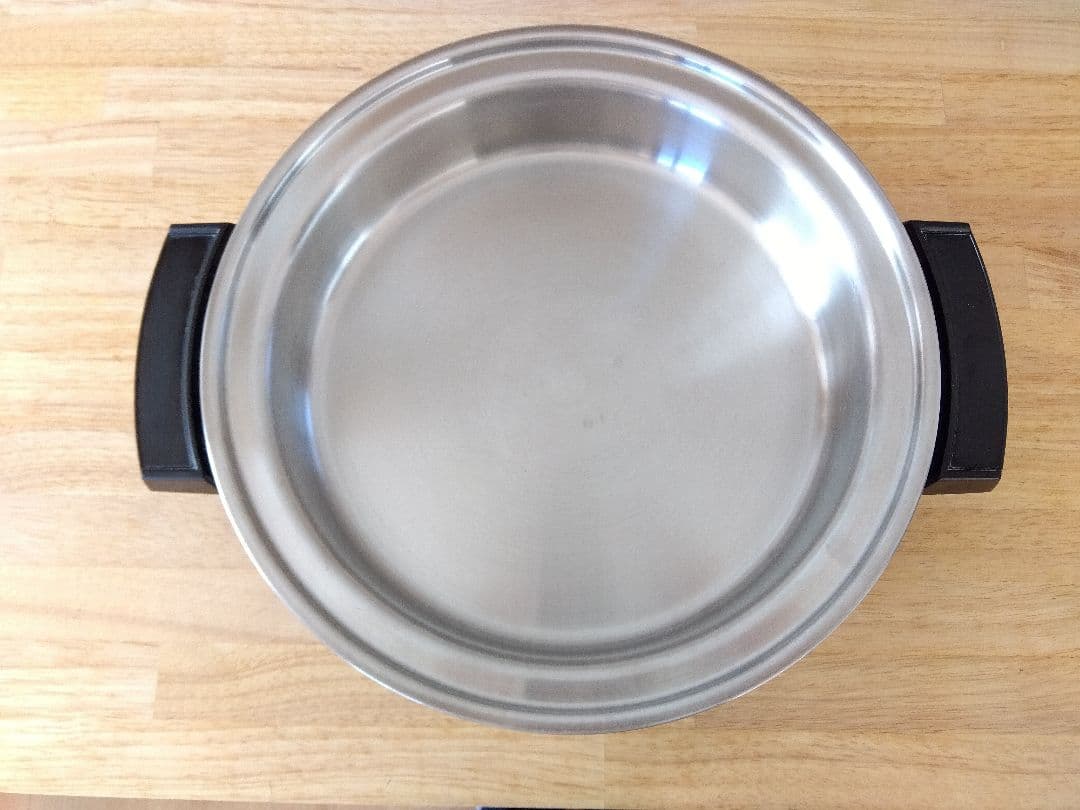 ロイヤルクイーン　電気フライパン　リキッドコア　⚠ふた商品説明必読