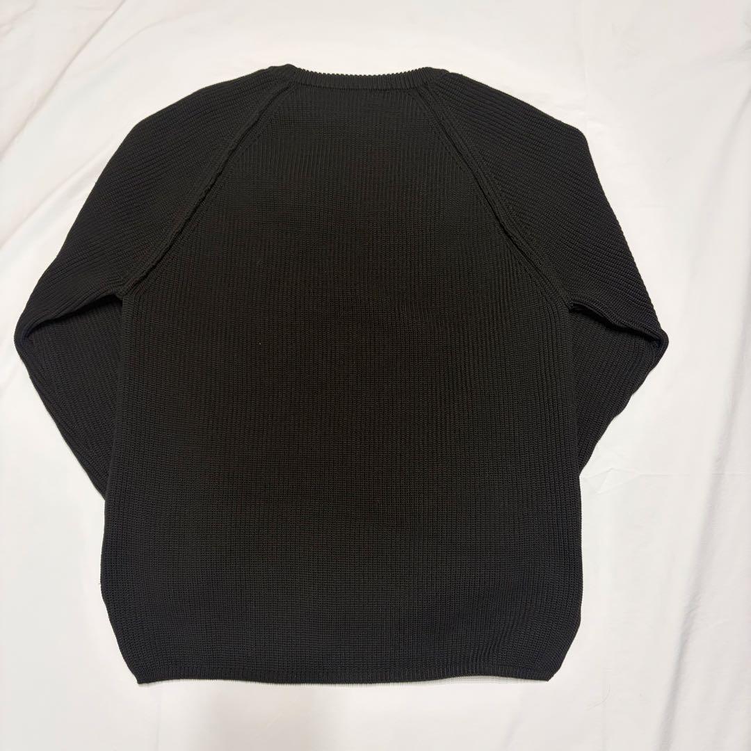 nanamica 5G Crew Neck Sweater ブラック