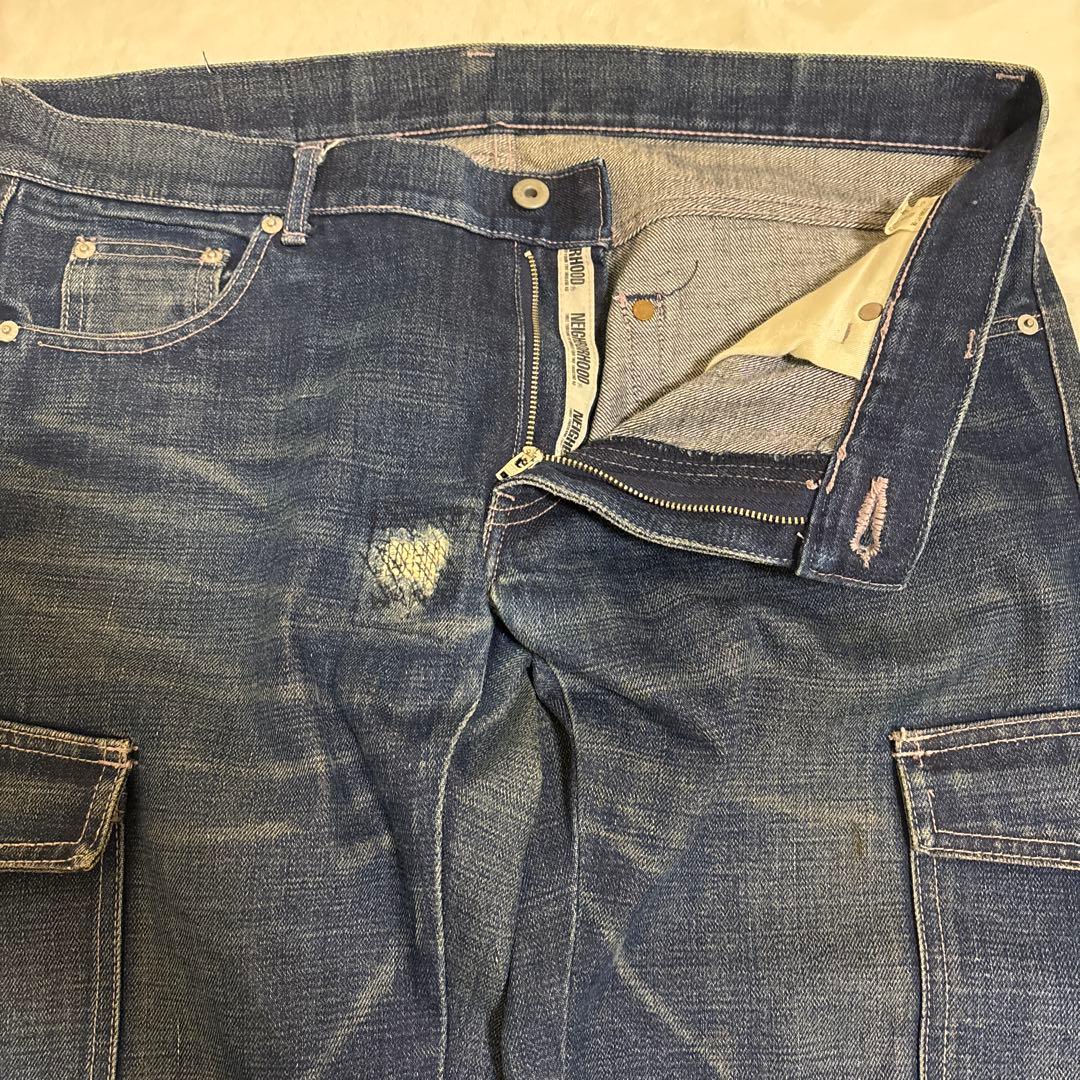 SAVAGE DENIM by NEIGHBORHOOD 紫耳 日本製 XL