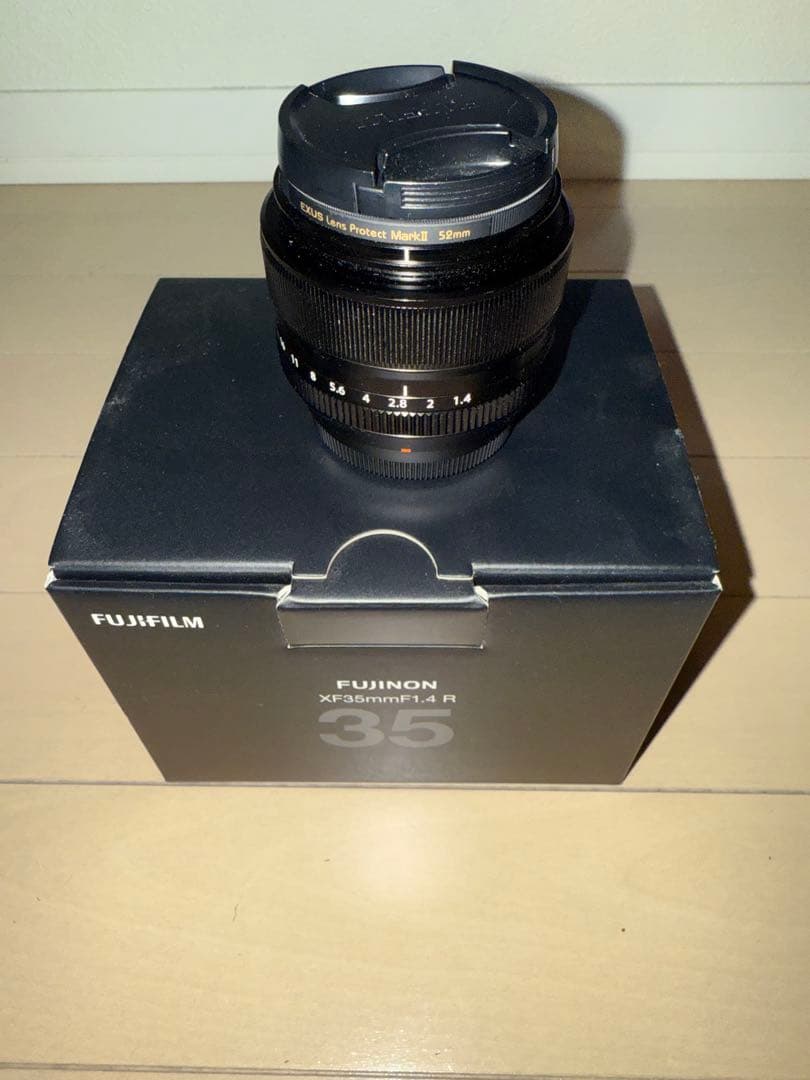 【美品】Fujifilm XF35mmF1.4 R フィルター付き　箱付き