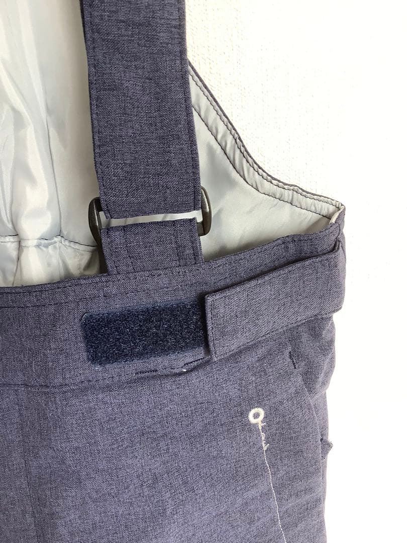 デサント　子ども用スキーウェア 150サイズ　青/白/ネイビー