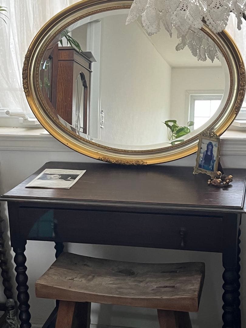 ITALY ウォールミラー ゴールド