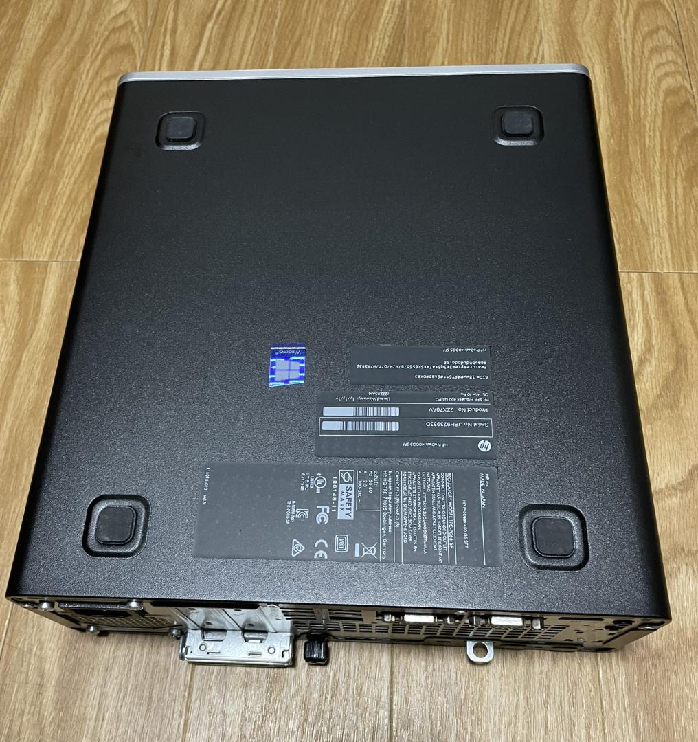 HP ProDesk 400 G5 ci3 第8世代 3.60G/8G/250G