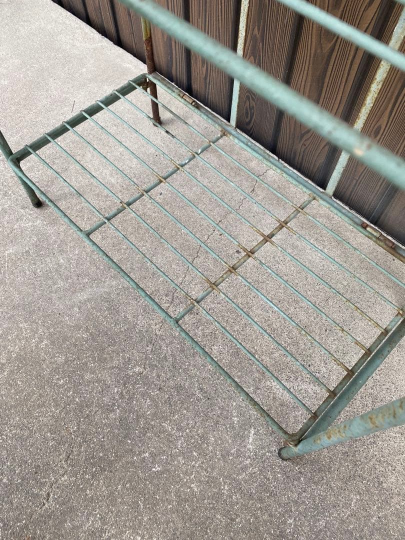 ガーデンシェルフ　フラワースタンド　アイアンスタンド　植木鉢　アンティーク