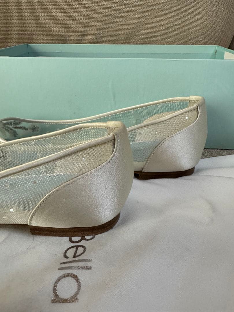 【rrr】Bella Belle ビーズ装飾 フラットシューズ