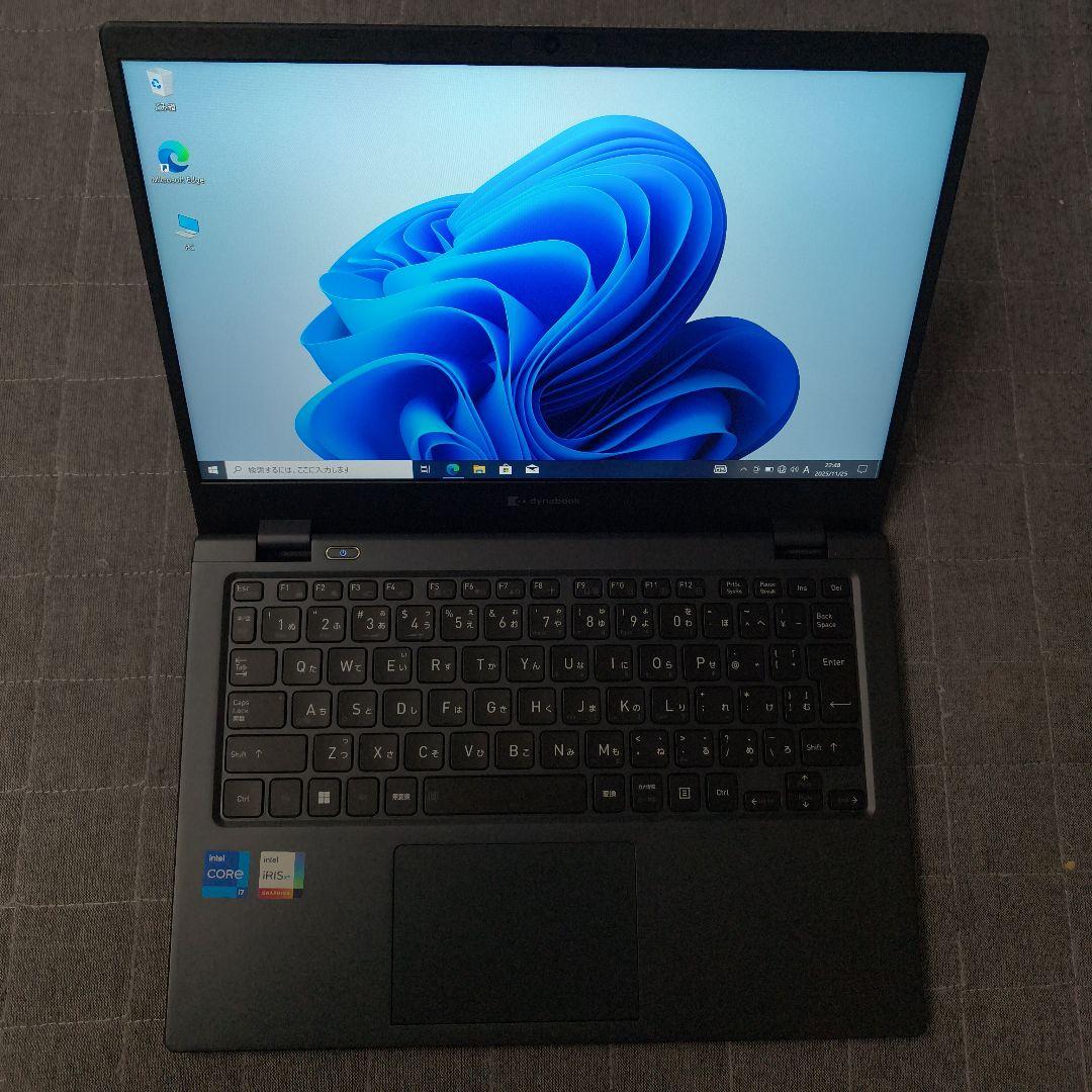 超美品 Dynabook 超軽量 驚速 12世代i7 大容量32GB 新品1TB