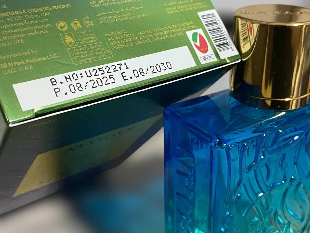 Rayhaan PACIFIC AURA 100ml 香水