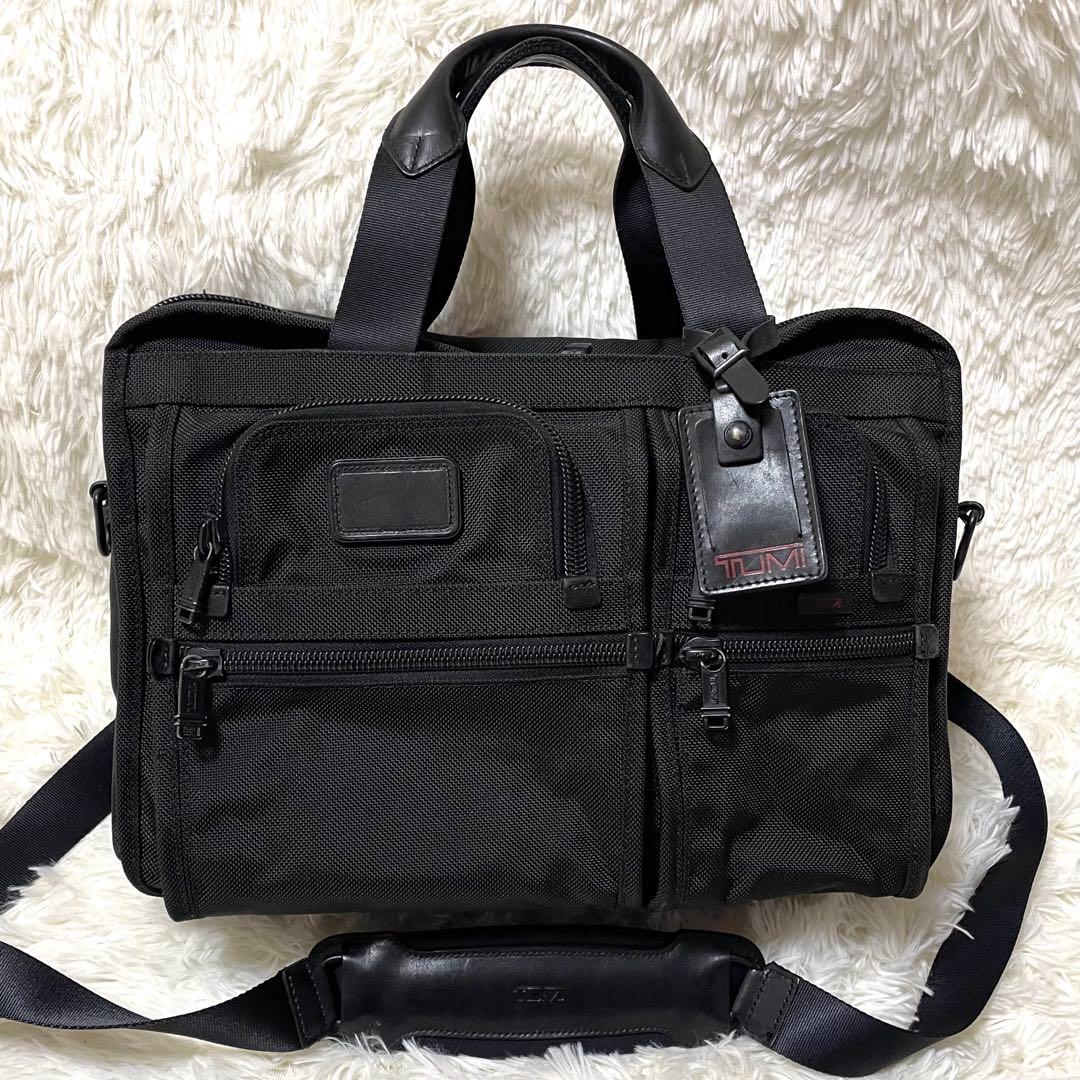 TUMI ALPHA 26141DH ブリーフケース 黒 2WAY 出張 通勤