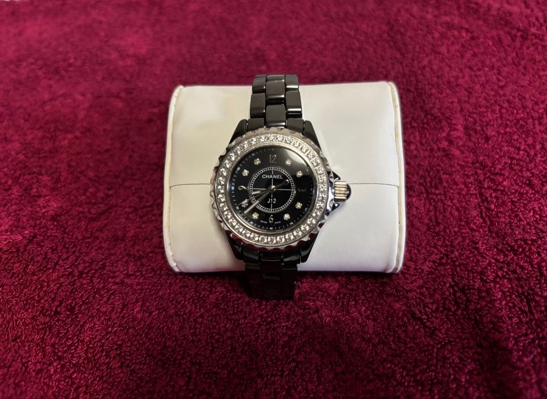 【極美品】腕時計 ダイヤモンドベゼル CHANEL、j12好きに 即購入OK