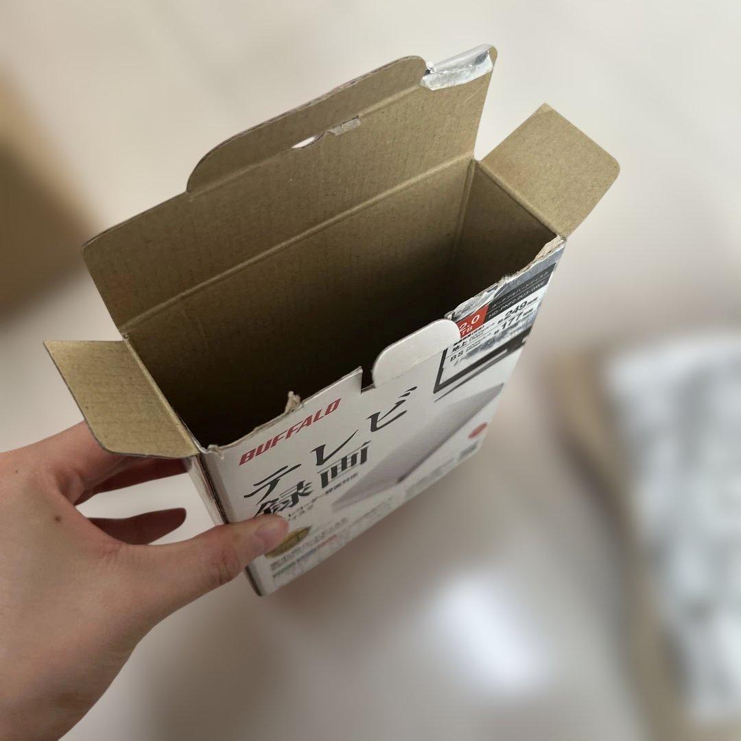 BUFFALO 2TB 外付けハードディスク HD-PNF2.0U3-GWE