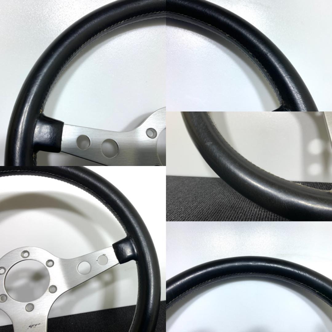 超希少 モモ クレイ レガツォーニ ステアリング 34Φ 80年製 当時物