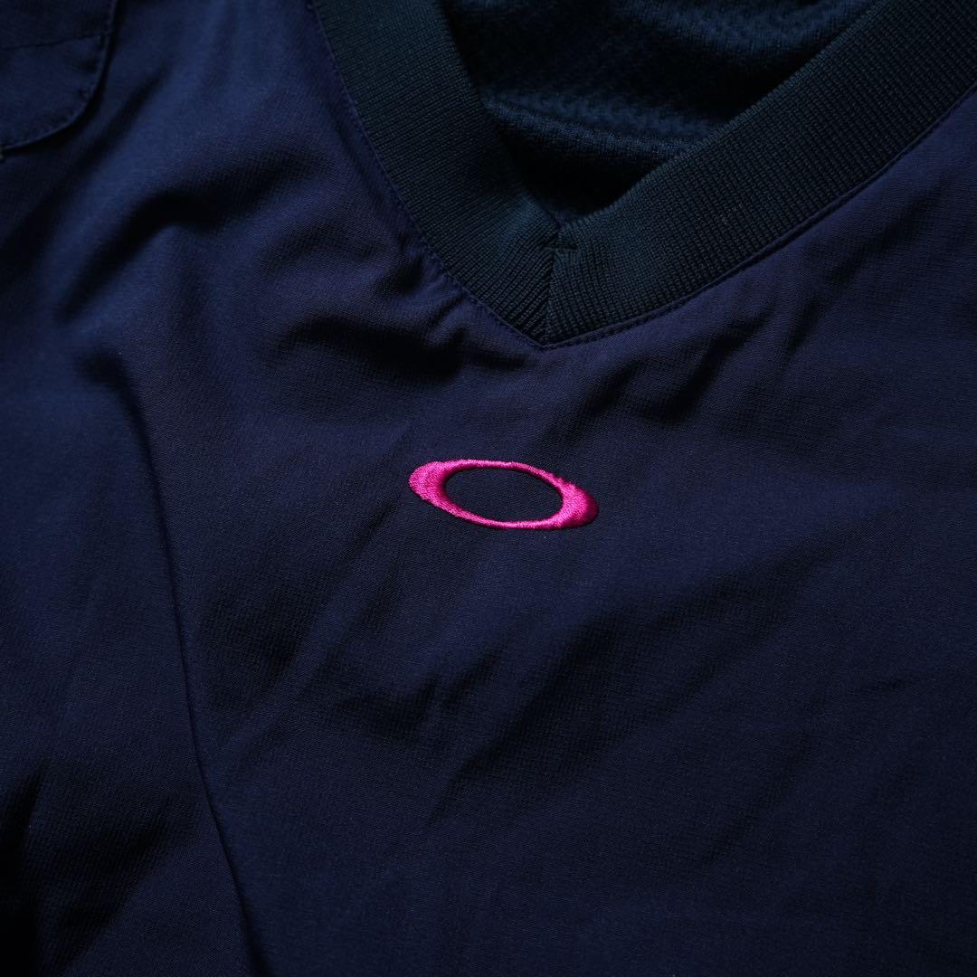 archive OAKLEY プルオーバー ナイロンジャケット センターロゴ