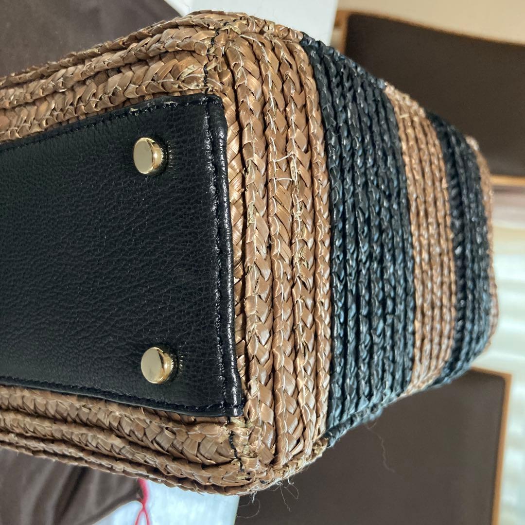 ケイトスペード　カゴバッグ