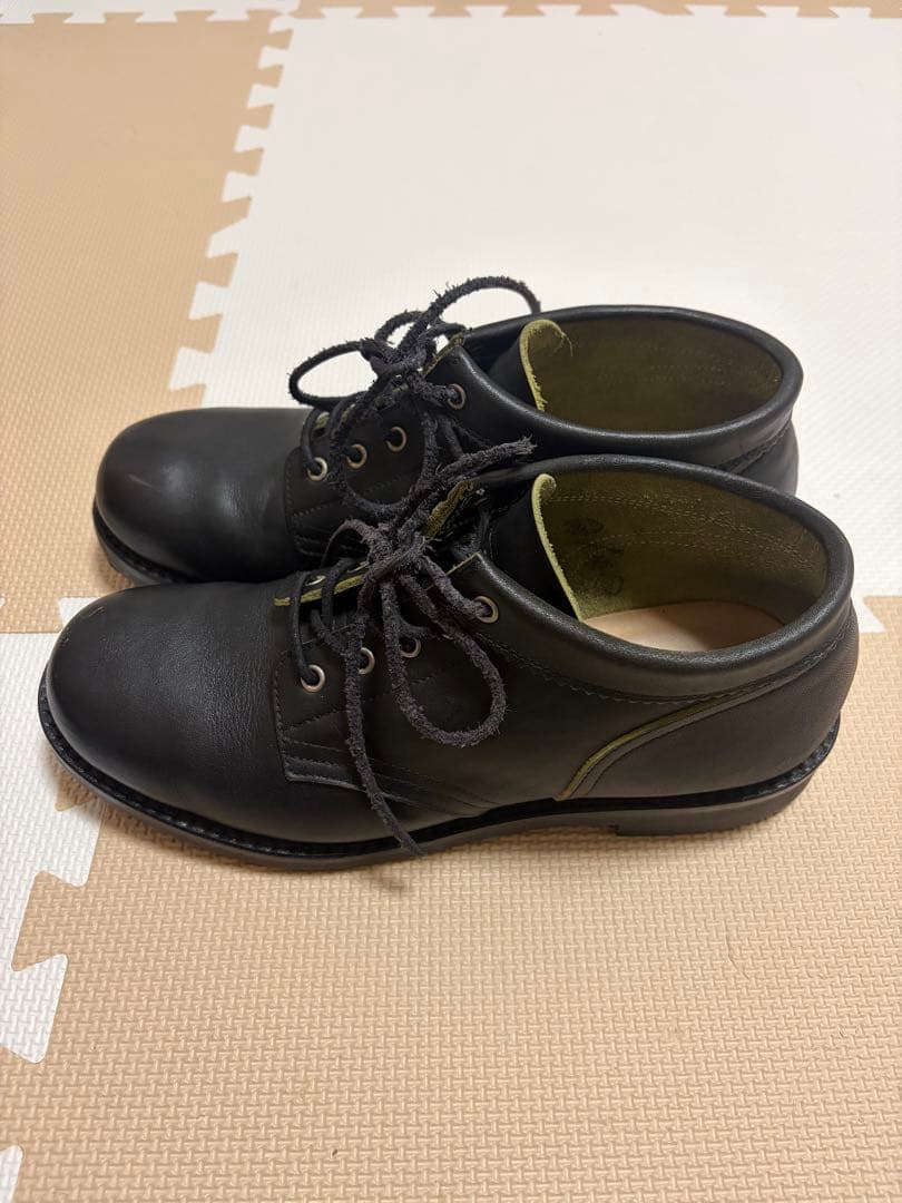 靴 ROLLING DUBTRIO COUPEN Black Greentea