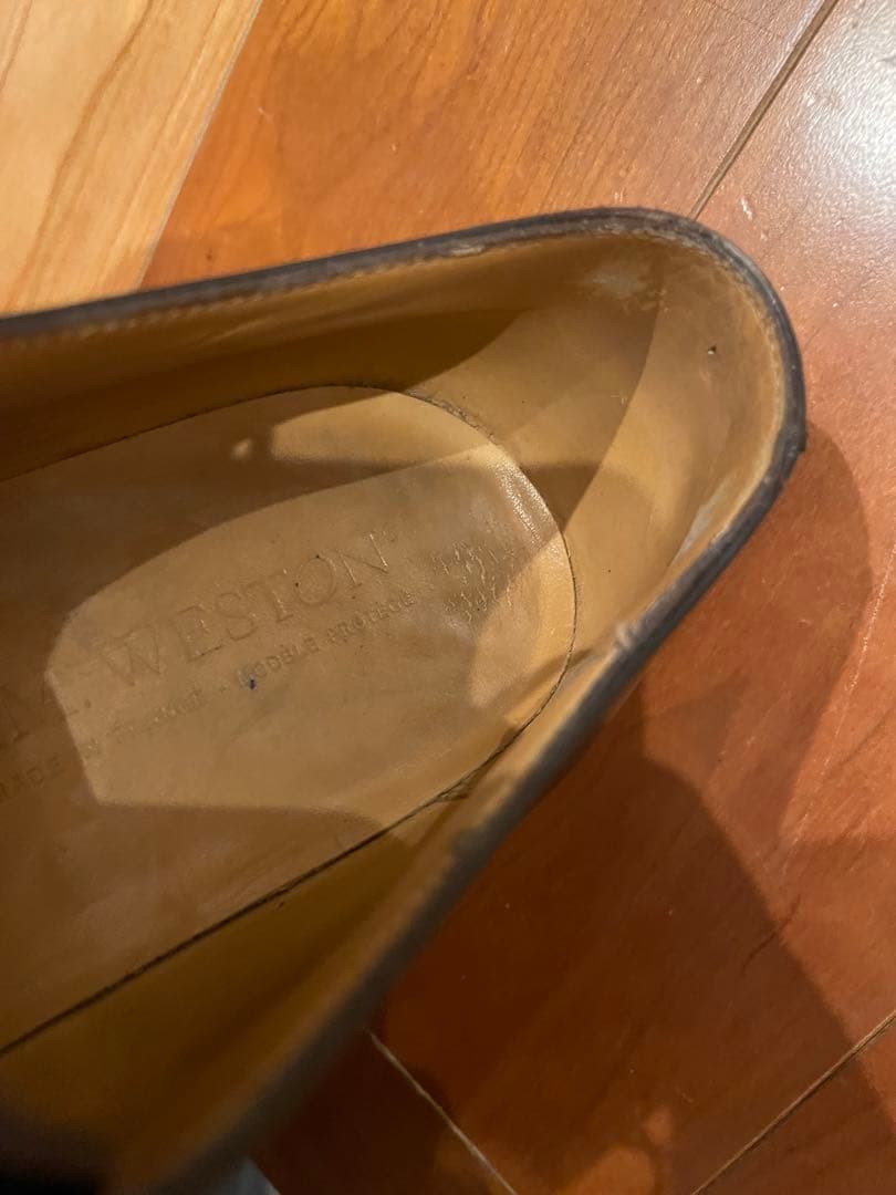 J.M.WESTON シューツリー付 5/D 437 Vフロントダービー