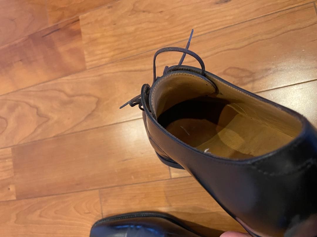 J.M.WESTON シューツリー付 5/D 437 Vフロントダービー