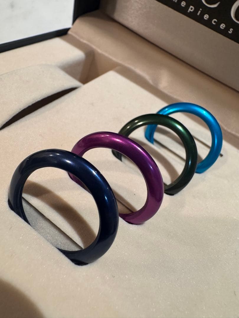GUCCI リングセット カラー4点　ウォッチ無し