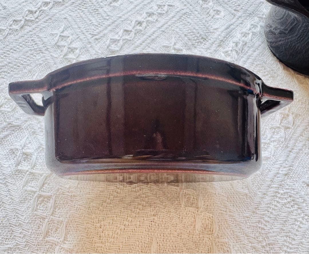 staub ストウブ 稀少 ナス 11cm&10cm セット