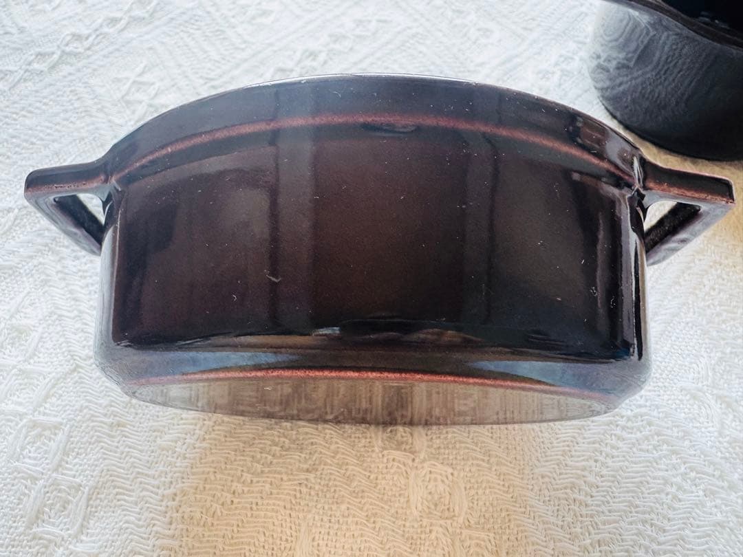 staub ストウブ 稀少 ナス 11cm&10cm セット