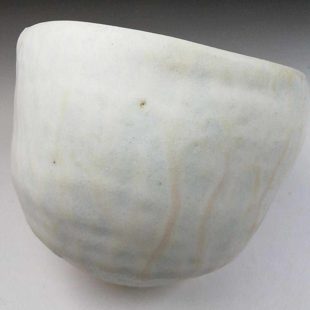 Ｗ１０６　茶碗　『白磁　茶碗』『加藤洋二 作』　共箱　抹茶碗　茶道具