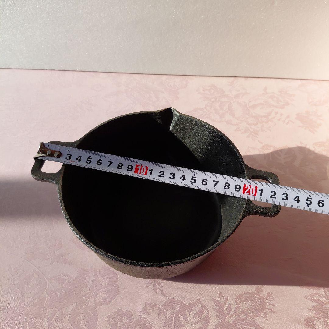 鉄製　天ぷら鍋　万能鍋　アンティーク