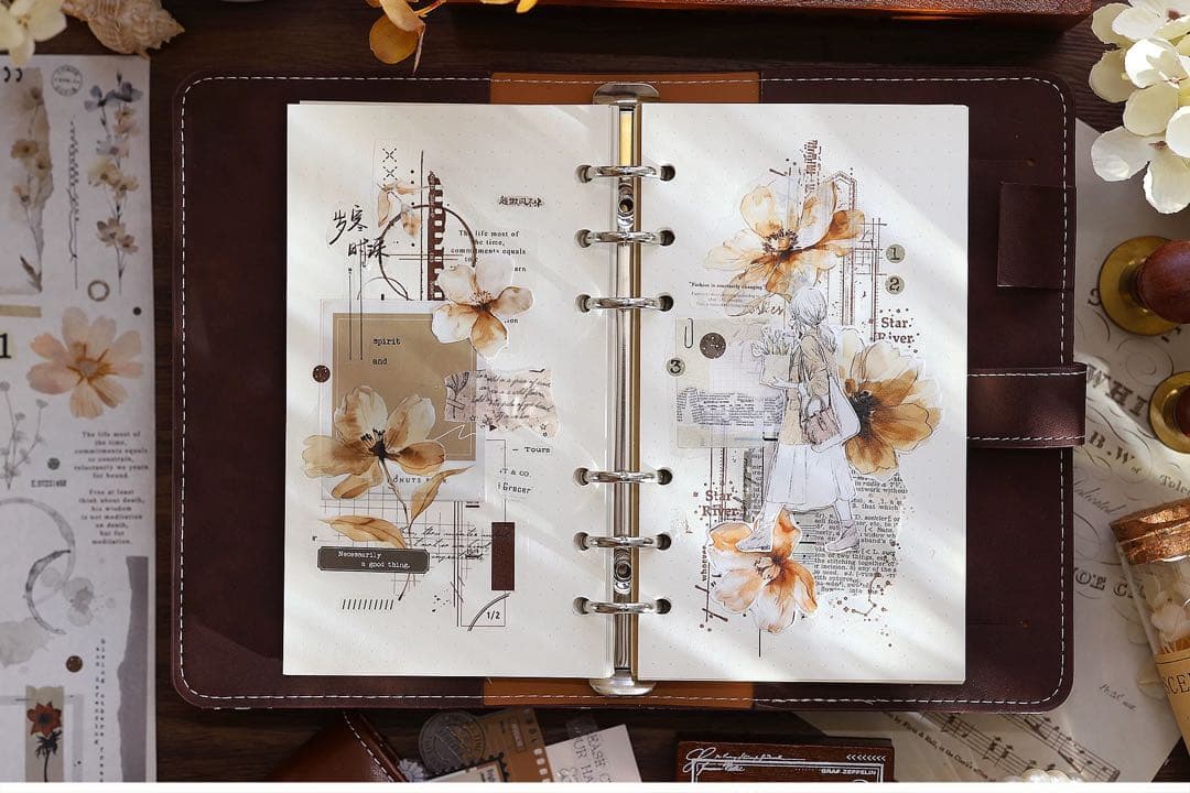 小白家文創《手记》海外マスキングテープ　マステ 【2030】