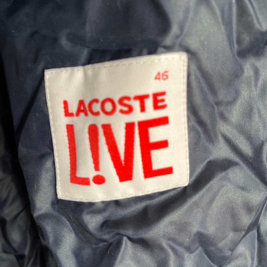 新品未着用　LACOSTE LIVE ネイビー ジャケット 46