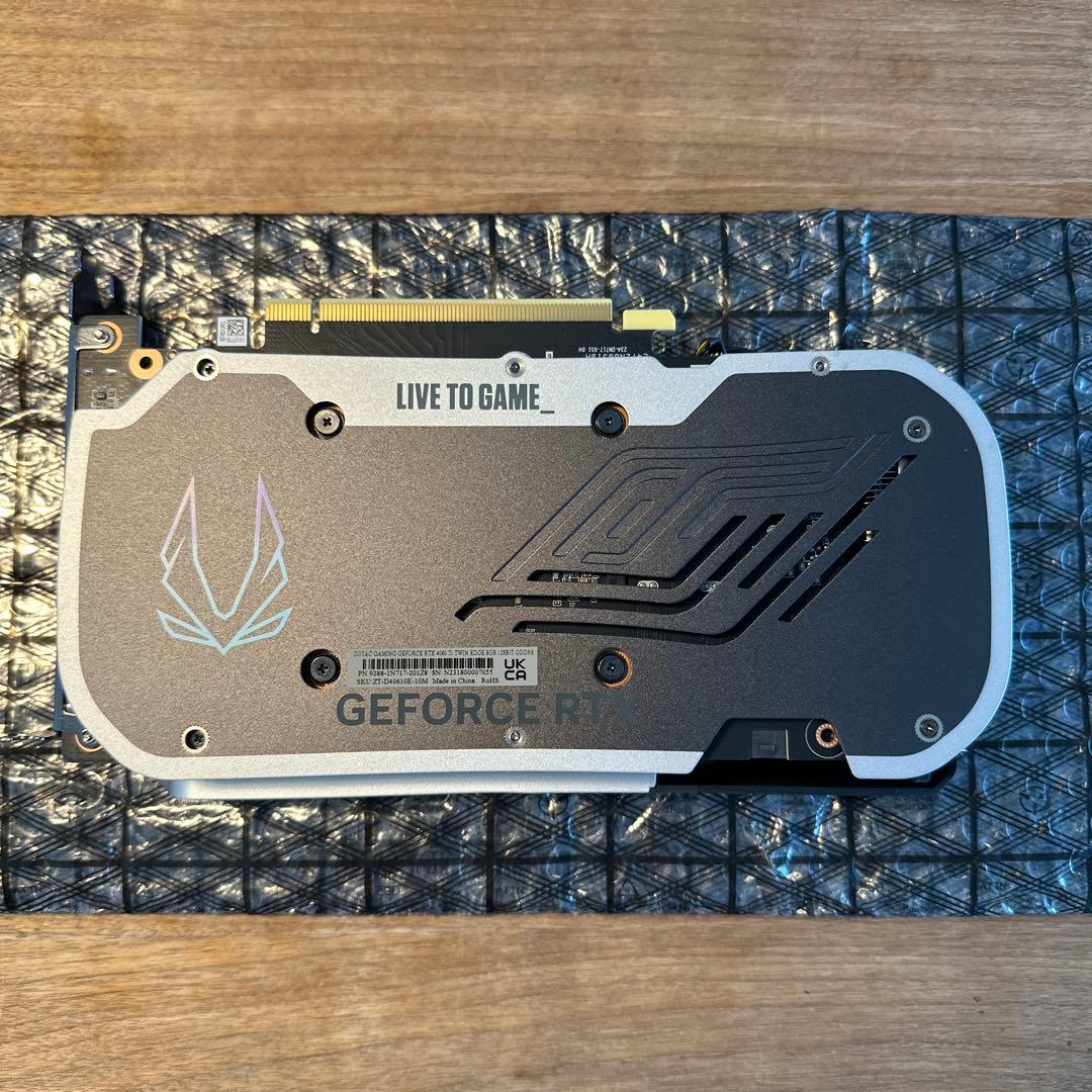 グラフィックボード・グラボ・ビデオカード ZOTAC GeForce RTX4060 Ti Twin Edge 8GB